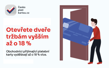 Úspěšný projekt Česko platí kartou prodloužen do roku 2028